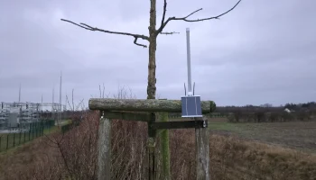 Антенный адаптер с разъемом N на кабелепровод из ПВХ диам.. 1