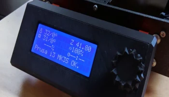 Крышка ЖК-экрана Prusa i3 MK3S Крышка ЖК-экрана Prusa i3 MK3S