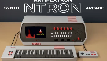 NTRON Arcade + синтезатор Chiptune | Сделай сам........