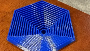 Hexagon Twist Fidget - печать на месте 6