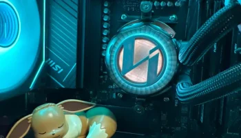 Логотип LianLi для CoolerMaster AIO
