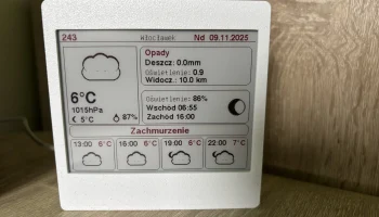4,2 дюйма, 400x300, метеостанция ePaper/eInk........