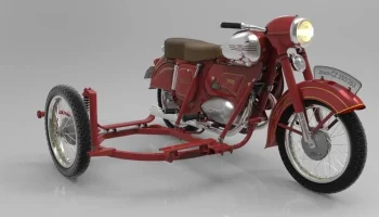 Проект JAWA-ČZ KÝVAČKA 250/353.02 - ДЕТАЛЬ № 1 - РАМА Проект JAWA-ČZ KÝVAČKA 250/353.02 - ДЕТАЛЬ № 1 - РАМА