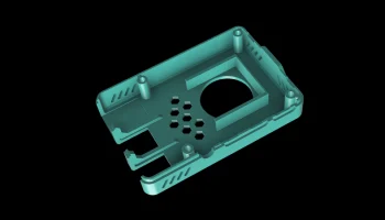 Raspberry Pi 4 Top - безвинтовое крепление вентилятора (30/4 3