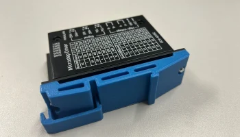 TB6600 Крепление на DIN-рейку