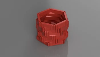 Кошмар моего 3D-принтера - горшок для растений и ваза для... 1