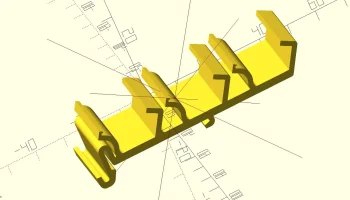 WAGO 221 Держатель DIN Mount 3 в 1 1