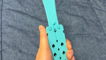 Рожок для обуви Balisong - печать на месте... 1
