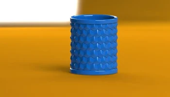 СОТОВЫЙ ПЛАНТЕР - ЦИФРОВОЙ ФАЙЛ - ГОТОВНОСТЬ К 3D-ПЕЧАТИ ... 1