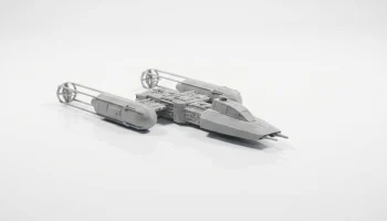 Y-Wing Starfighter Модель Звездных войн 3D для печати....... 1