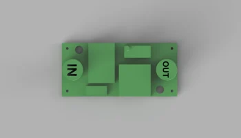 LM2596S Заглушка понижающего модуля (и крепление)........... 2