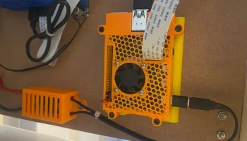 Крепление для корпуса Raspberry Pi 4 с 30-мм разъемом и/и... Крепление для корпуса Raspberry Pi 4 с 30-мм разъемом и/и...