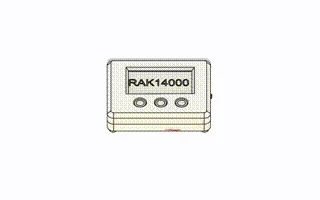 Корпус RAKwireless для RAK14000 EPD и кнопок 1