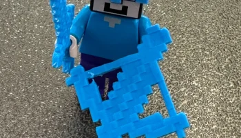Оружие и инструменты Minecraft (совместимы с LEGO (кирпич... 2