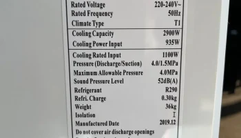 Переходная пластина Klarstein AC New Breeze 100 мм......... 1