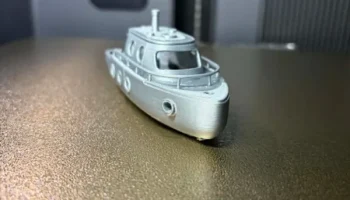 Классический буксир - детальная мини-лодка для 3D-печати.... 4
