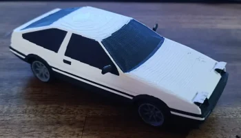 Карта комплекта Toyota Sprinter Trueno (AE86, известная по Initial D) 8