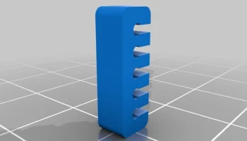 Держатель кабеля для кабелей диаметром 1,4 мм, Arduino [б... 1