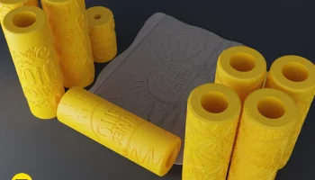 Летние текстурные валики 3