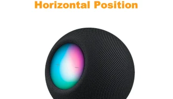 Подставка для Apple HomePod Mini - горизонтальное положен...