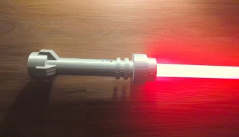 Увеличенная крышка деки светового меча RGB в стиле Lego..... 5