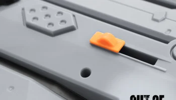 Низкопрофильный переключатель освобождения бункера Nerf R...