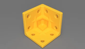Угловой соединитель (40x40x40x5x5)