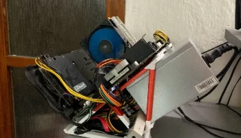 Тестовый стенд Micro ATX со слотом для блока питания ATX,...