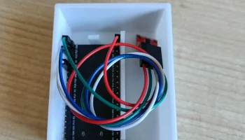 Корпус датчика температуры ESP32 1
