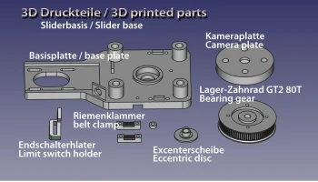 WeCaSlide MKII, моторизованный слайдер камеры Arduino....... 3