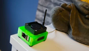 Корпус Orange Pi Zero с 40-мм вентилятором...