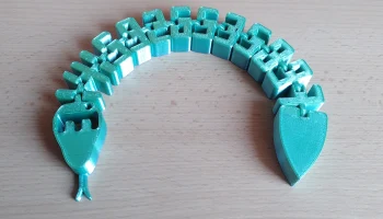Flexi PIthon для Pi-Day (печать на месте) 3