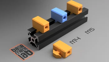 2020 Fixing Clip Twist_In - Зажим для профиля 2020........