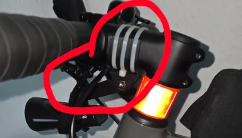 Крепление на молнии на выносе Gopro (Gopro Fahrrad Vorbau... 1