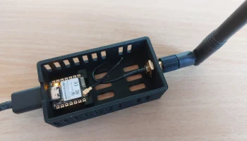 Корпус Zigbee-маршрутизатора XIAO ESP32-C6 (разделенная к..