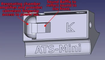 Подставка для приемника ATS-mini Si4732. 1