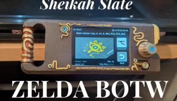 Скин Sheikah Slate для Prusa Display (Zelda BOTW)