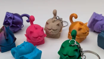 Cranky Cat "в" коробке - брелок 2