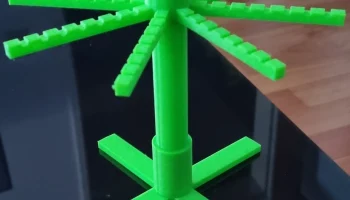 Вращающаяся подставка для ключей - органайзер для 3D-печа... 1