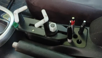 Регулируемый подстаканник Honda Fit (и держатель для руче...