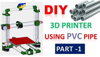 Как построить бюджетный 3D-принтер из труб ПВХ! Мастер-кл..