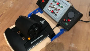 Дроссельная заслонка TWCS Thrustmaster - коробки для креп... 6
