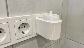 Минималистское настенное крепление для электрической зубной щетки Braun Oral-B Braun 7