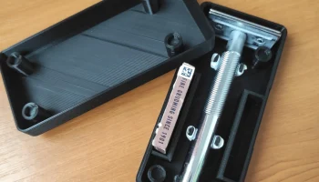 Чехол для безопасной бритвы Gillette King C. Double Edge