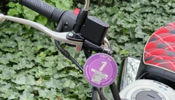 Держатель наклейки Crit'Air для Honda Monkey 125............ 5