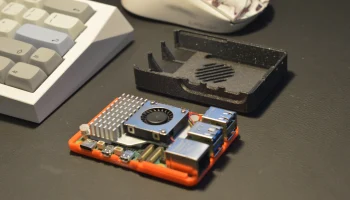 Чехол для Raspberry Pi 5 (защелкивается) 2