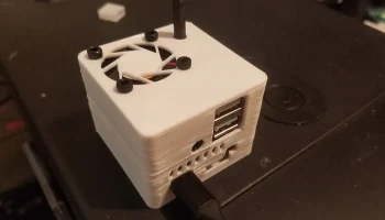 Orange Pi Zero v1.4 Кейс Aperture Science 4