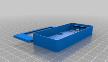 Чехол ePaper 2,9 дюйма для ESP32 и аккумулятора 9