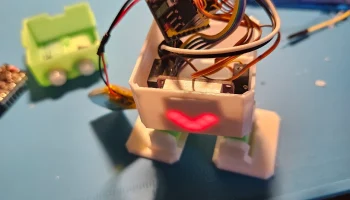 Otto Diy Mini Esp32-c3 Servo 1302 Светодиодная матрица 8*.. 5