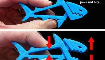 SHARKZ... Забавные многофункциональные зажимы/держатели/п... 3